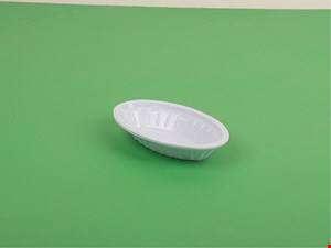 Salad bowl oval 1/2 (50 pieces)