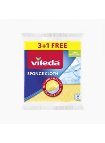 Vileda highly absorbent pad, 3 pieces + 1 free
