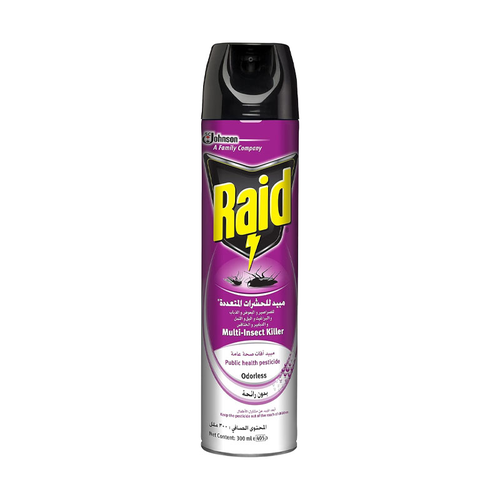 Raid Spray Unscented (300ml)