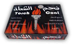 Small torch incense charcoal, 48 cubes