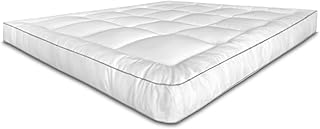 Sleep X Factory Luxury Hotel Mattress pad, Size 180X200+14 - 100% Fabric Microfiber Filling - 14 cm Height