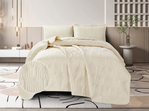 مفرش LORA مضغوط خفيف مفرد ونص 4 قطع - سكري