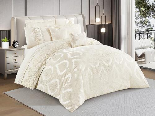 مفرش DIVA نفاس مفرد ونص 4 قطع - سكري