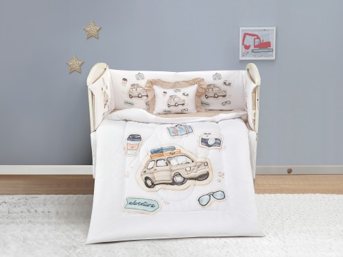 مفرش أطفال BOY حواجز مواليد - 5 قطع