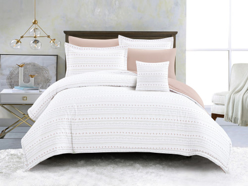 مفرش FLORA مشجر مودرن مزدوج 7 قطع